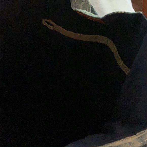 Sundance denim and leather tassel handbag - Picture 6 of 7